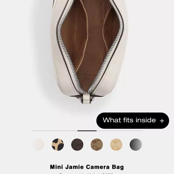 COPY - New with tags Chalk with silver hardware Jamie Camera Bag - Picture 10 of 13